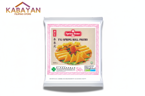 TYJ Spring Roll Pastry 5 inches 50 Sheets 250g Frozen
