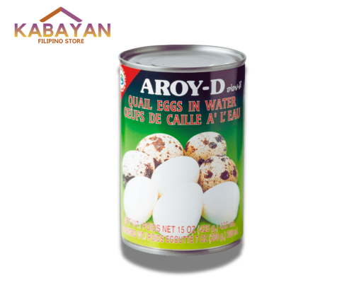 Aroy-D Canned Quail Eggs 15oz