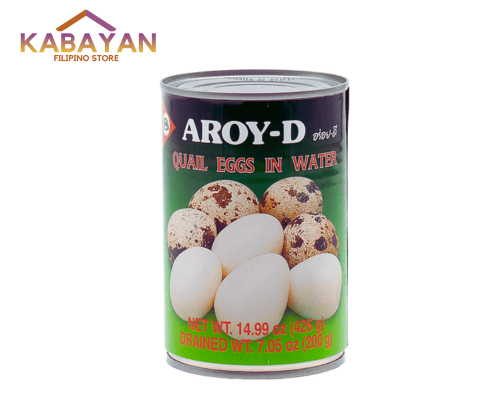 Aroy D Canned Quail Eggs 15oz 200g