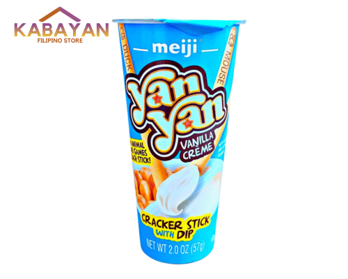 Yan Yan Vanilla Stick with Dip 57g