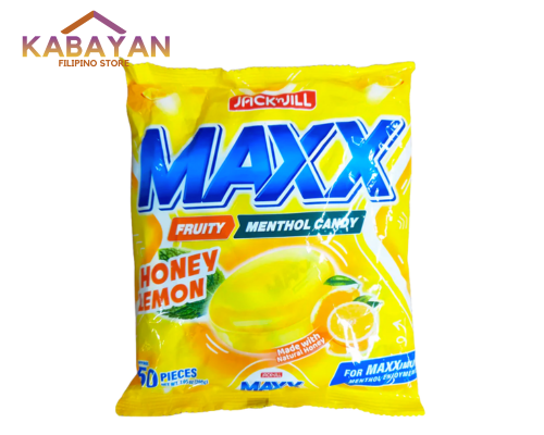 Jackn'Jill Maxx Fruity Menthol Candy Honey Lemon 50 pcs