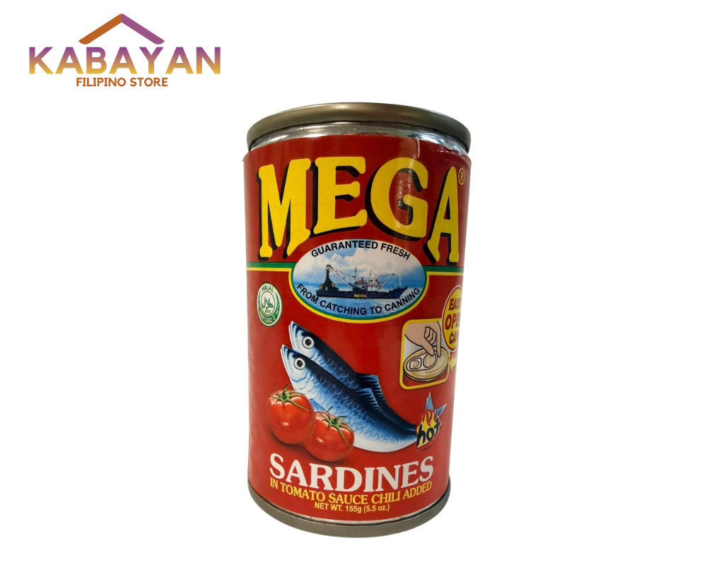Mega Sardines in Tomato Sauce Spicy 155g