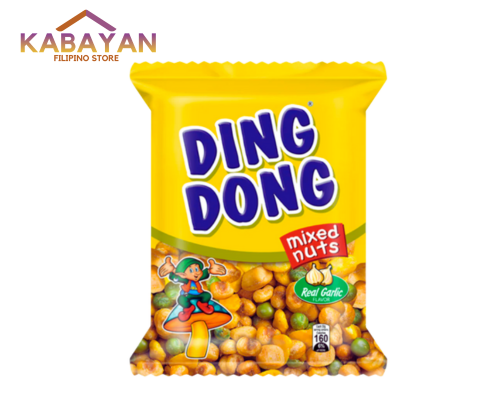 Ding Dong Garlic Mixed Nuts 100g YELLOW