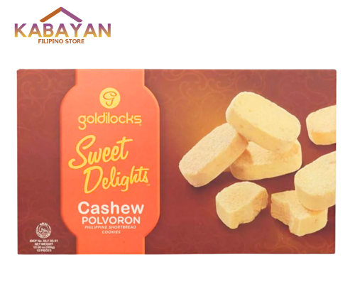 Goldilocks Polvoron Cashew Box 12pcs Inside