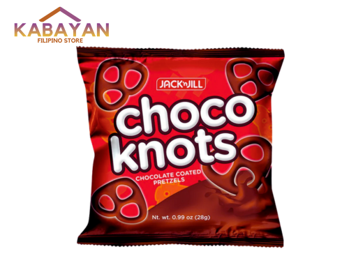 Jackn'Jill Choco Knots Chocolate Pretzels