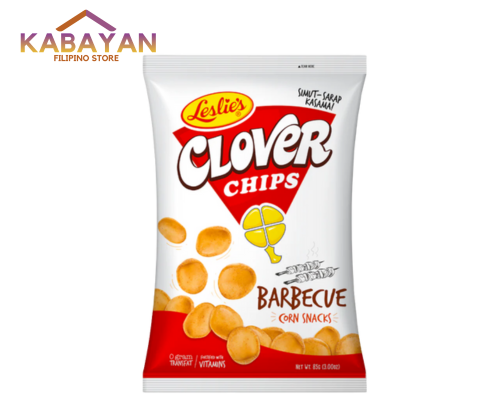 Leslie Clover Chips Barbeque Corn Snacks