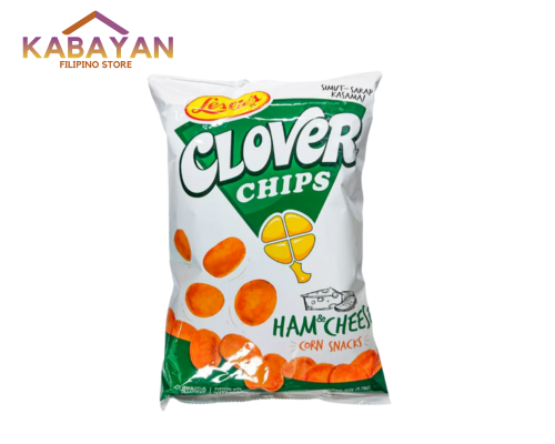 Leslie Clover Chips Ham & Cheese 145g