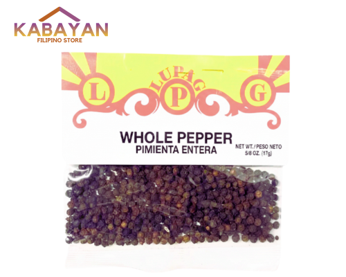 Lupag Whole Black Pepper Pimienta Entera 17g