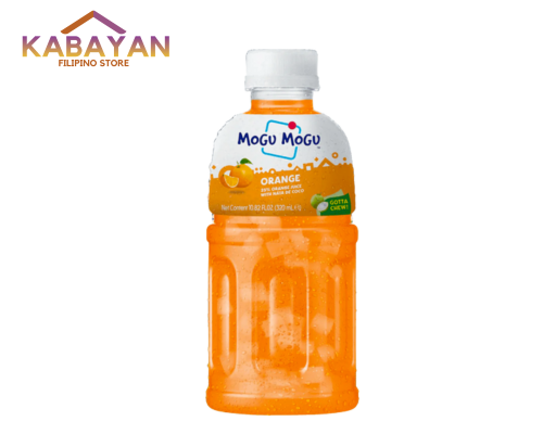 Mogu Mogu Orange Flavored Drink with Nata de Coco