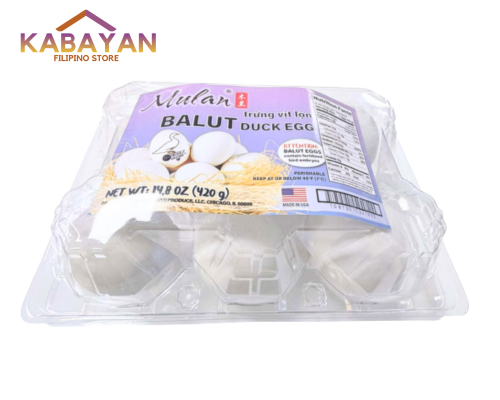Mulan Balut Fertilized Duck Egg 6pcs