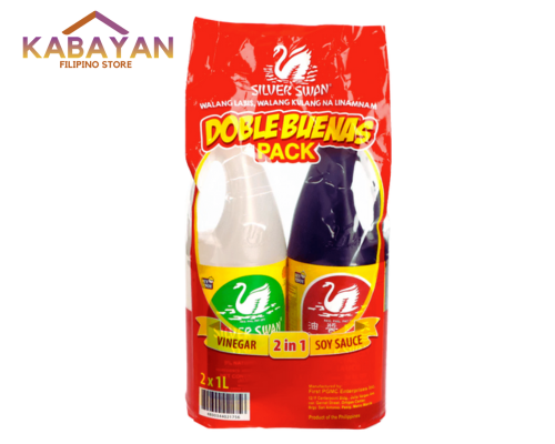 Silver Swan 2in 1 Soy Sauce  & Vinegar Value Pack 1L