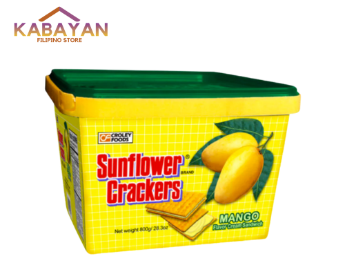 Sunflower Crackers Mango in Pail