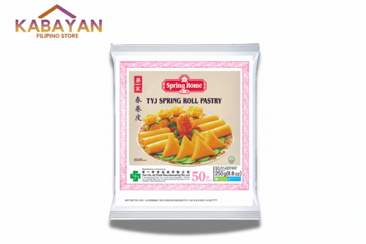 TYJ Spring Roll Pastry 5 inches 50 Sheets 250g Frozen